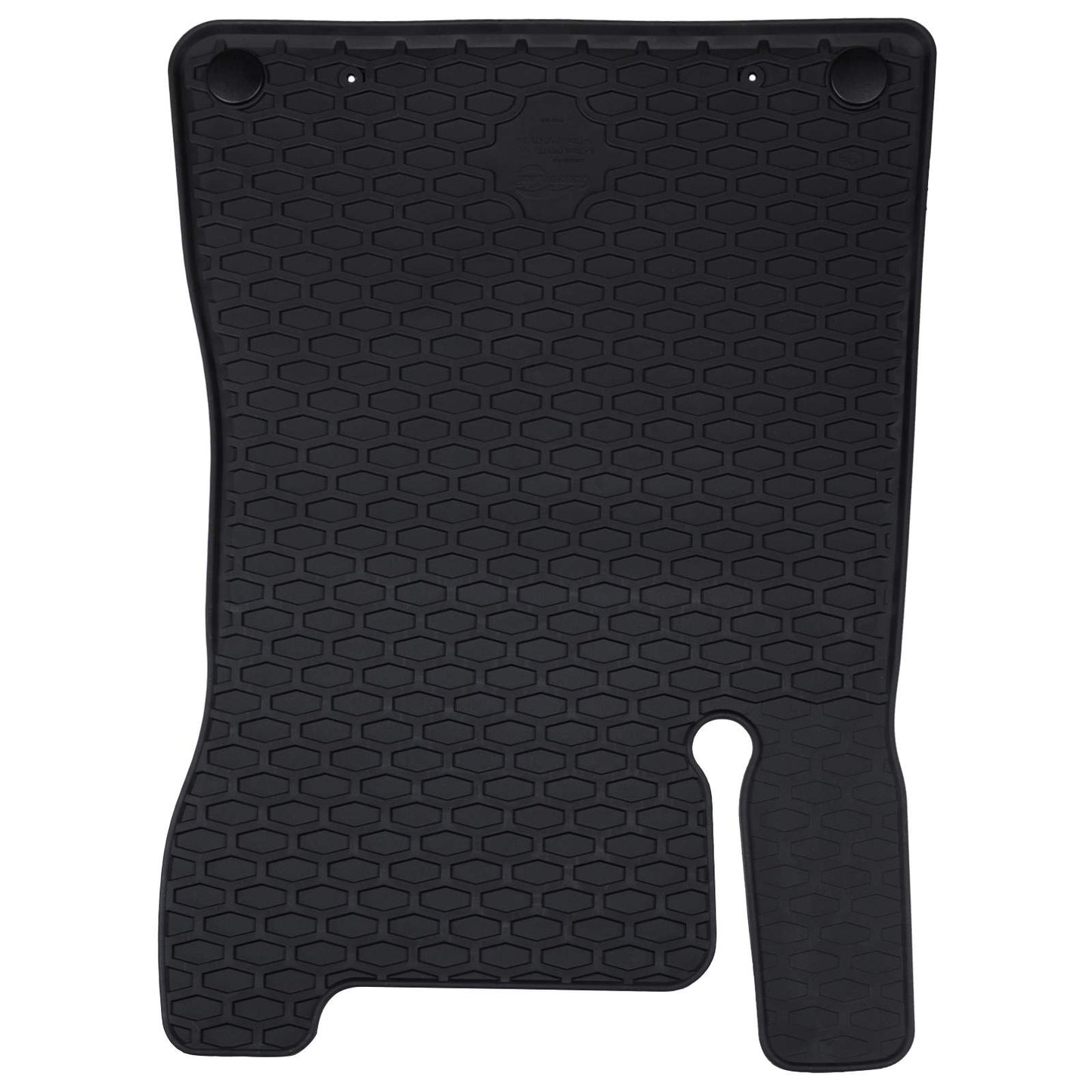 Tapis de sol voiture 4 pcs Noir Caoutchouc