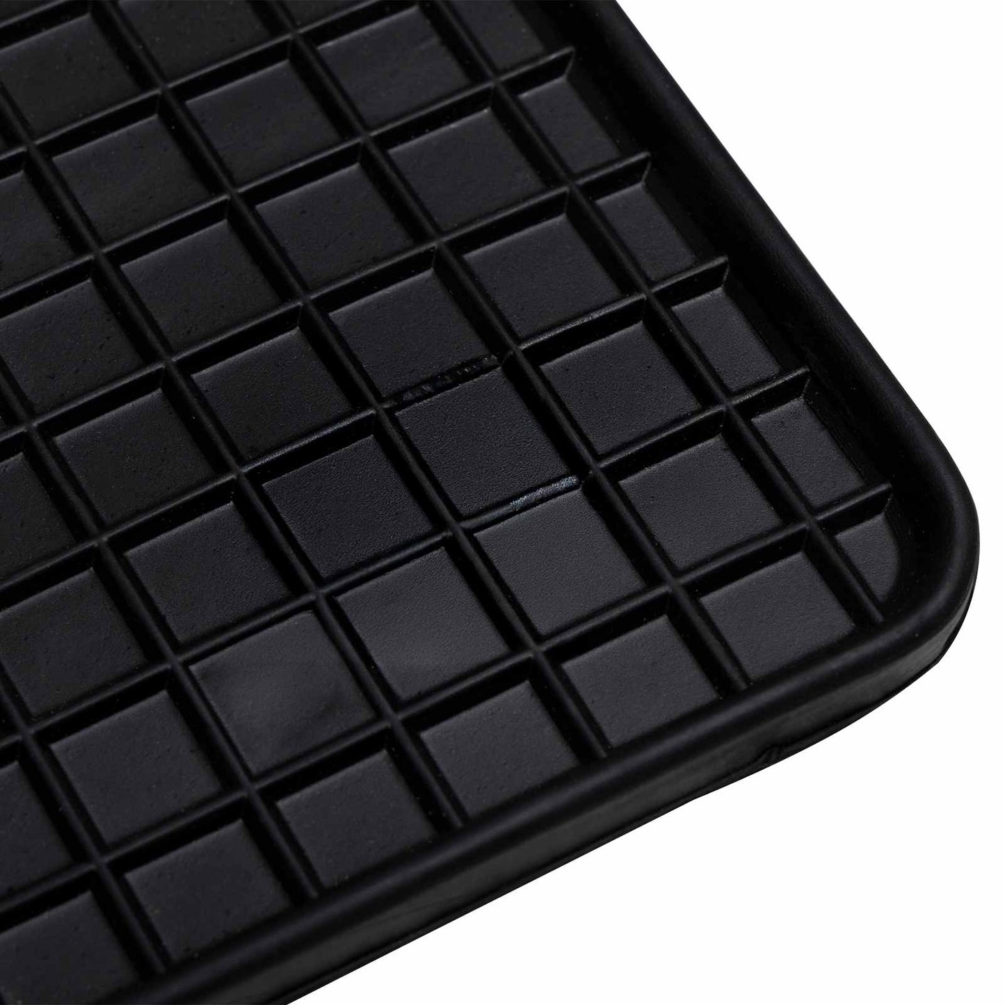 Tapis de sol voiture 4 pcs Noir ŠKODA OCTAVIA I 97-04 Caoutchouc