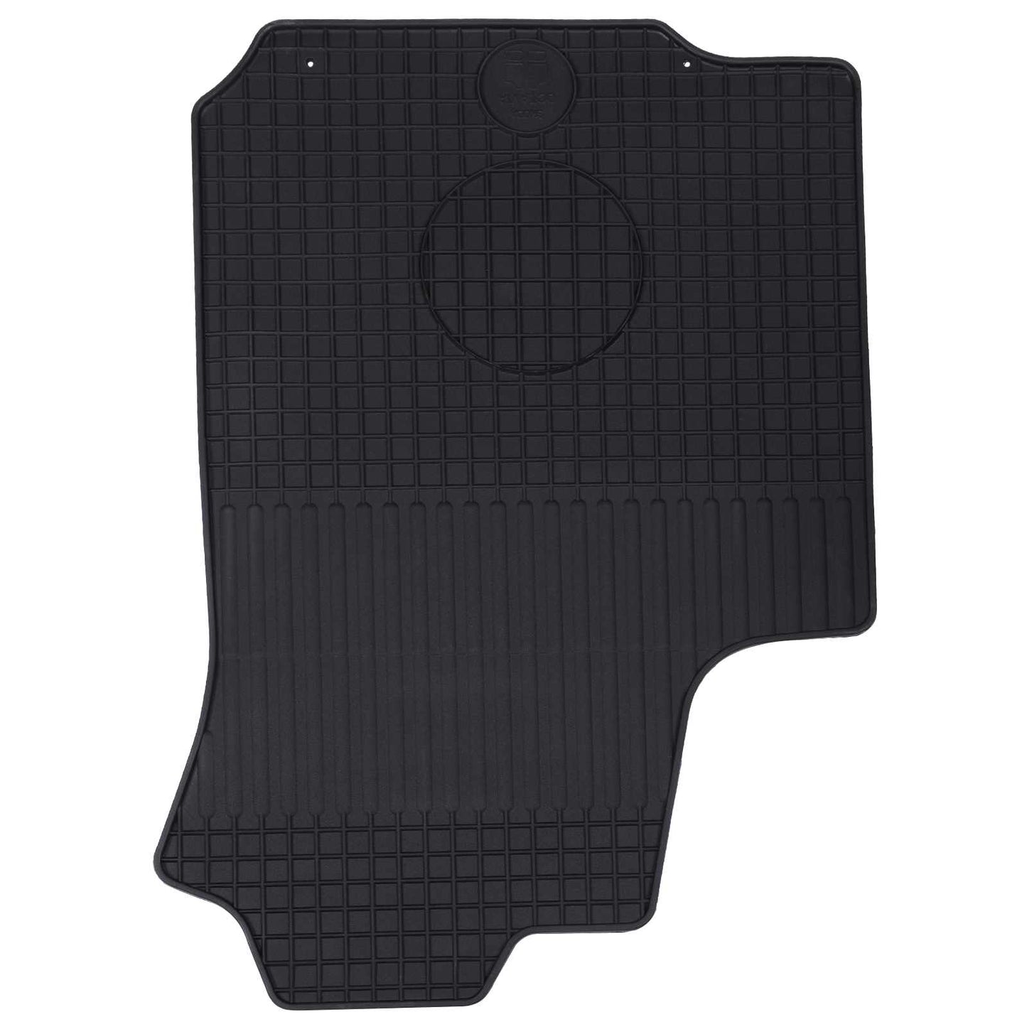 Tapis de sol voiture 4 pcs Noir ŠKODA OCTAVIA I 97-04 Caoutchouc