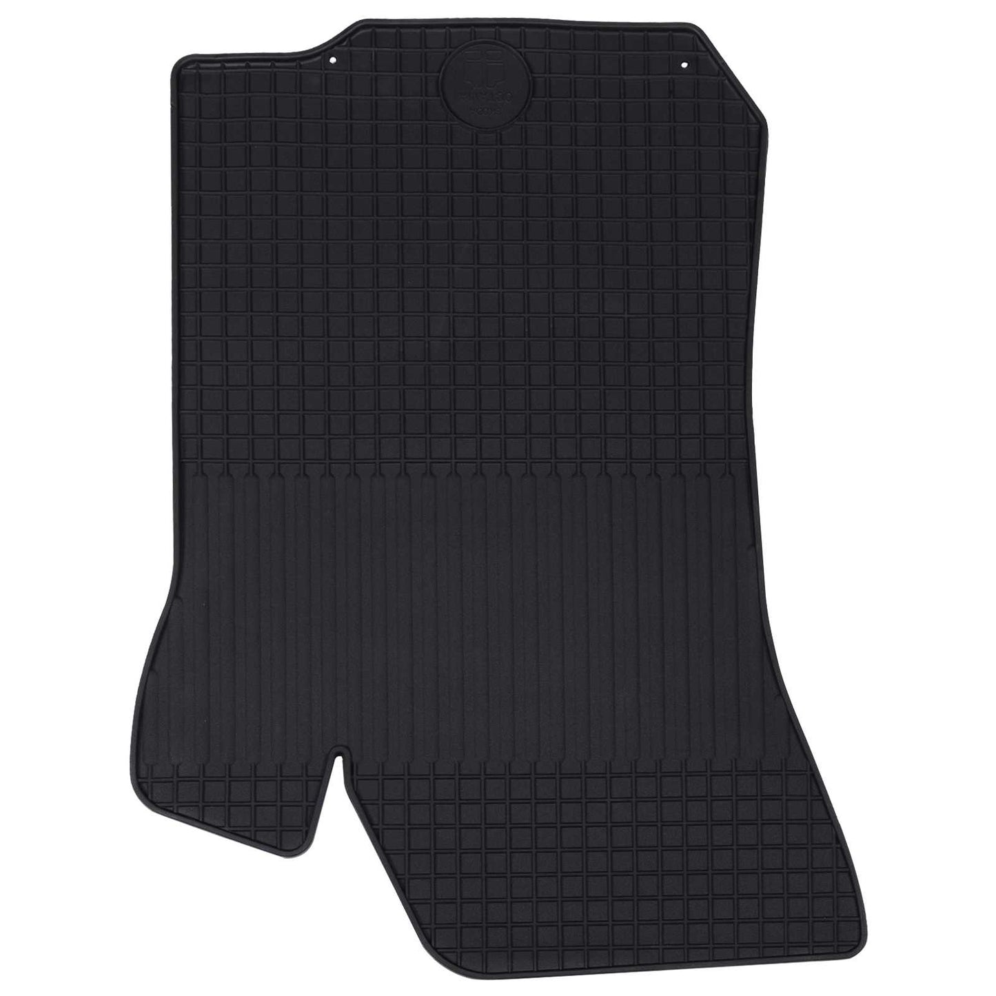 Tapis de sol voiture 4 pcs Noir ŠKODA OCTAVIA I 97-04 Caoutchouc