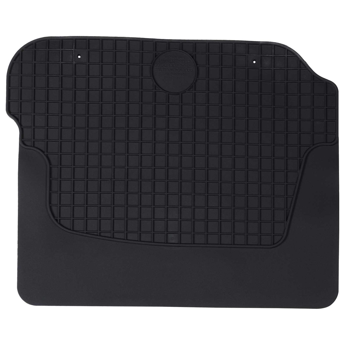 Tapis de sol voiture 4 pcs Noir ŠKODA OCTAVIA I 97-04 Caoutchouc