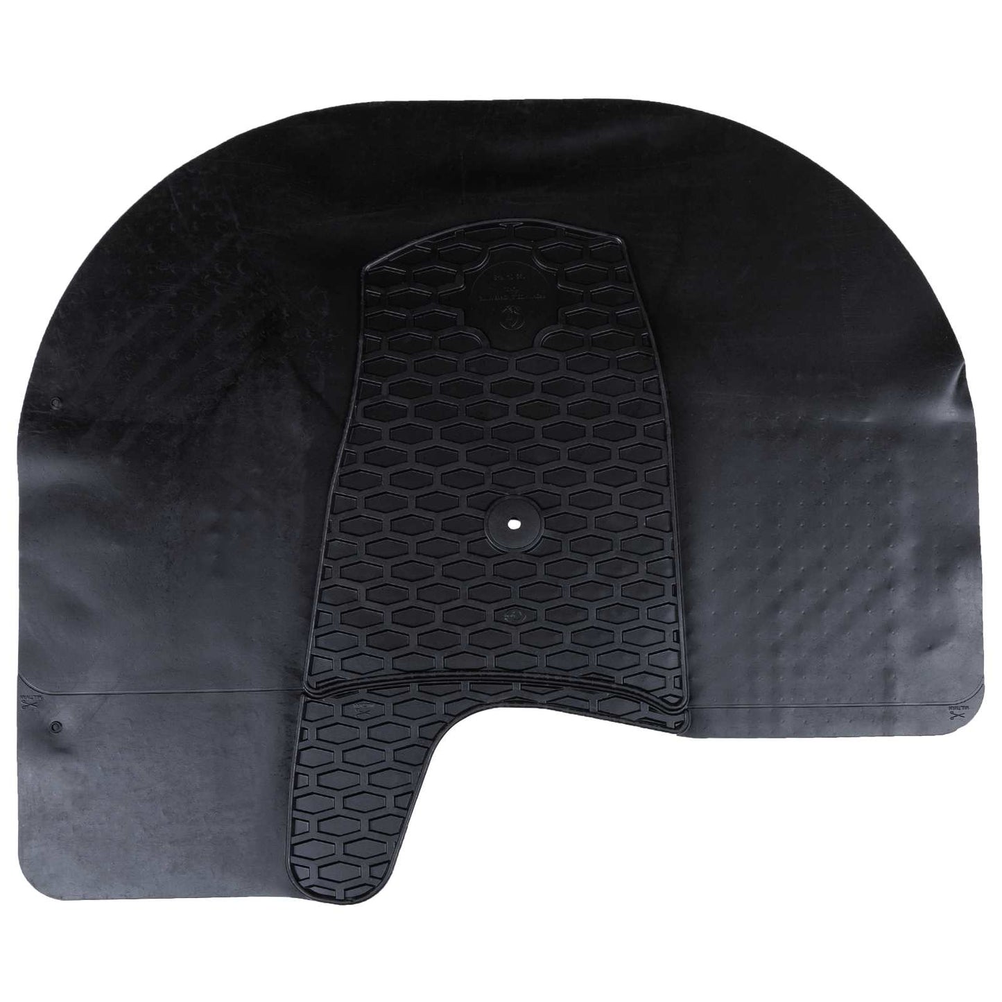 Autofußmatte 3 pcs Schwarz VW T5 , T6 , für MULTIVAN Gummi