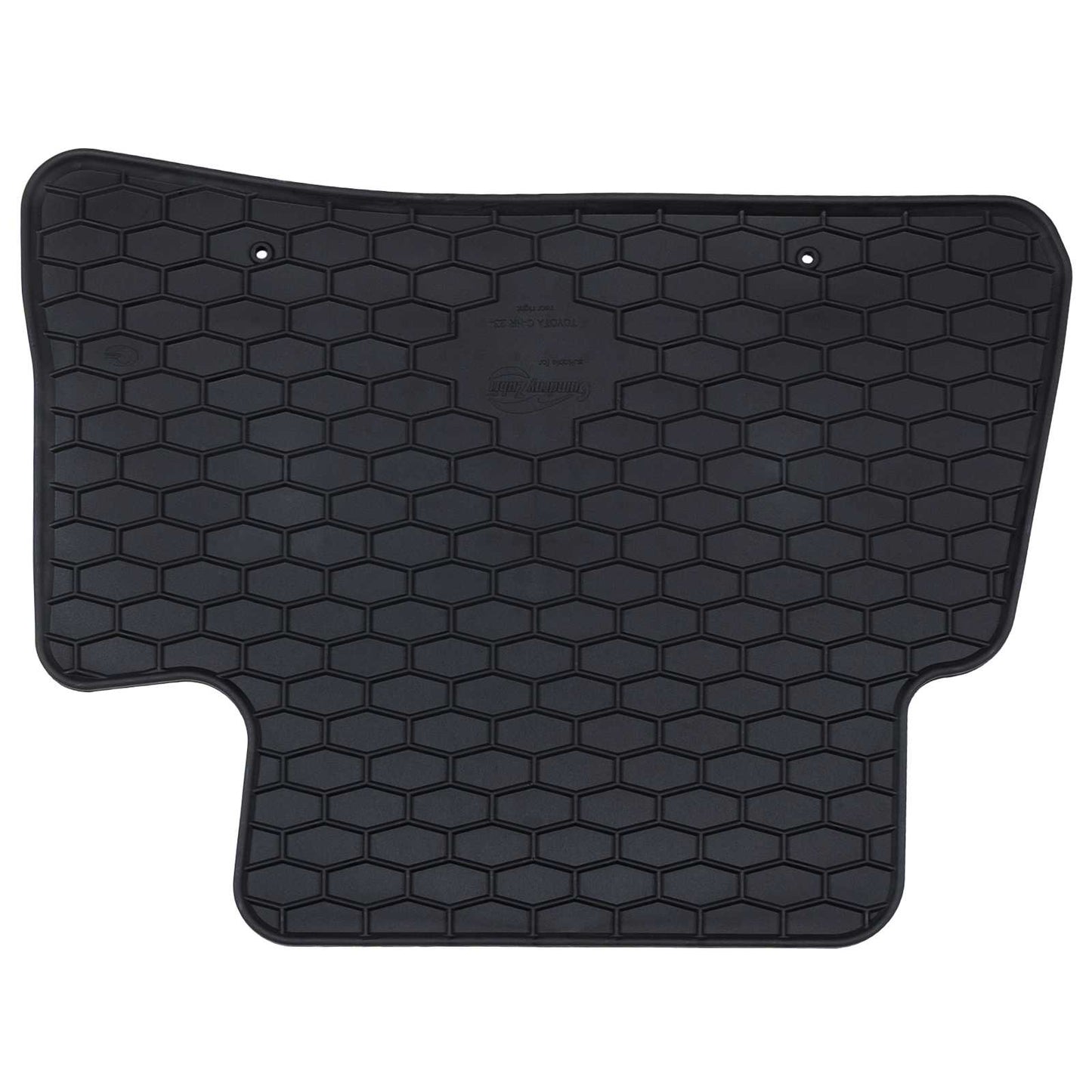 Car Floor Mat 4 pcs Black suitable for Toyota C-HR Hybrid TPE