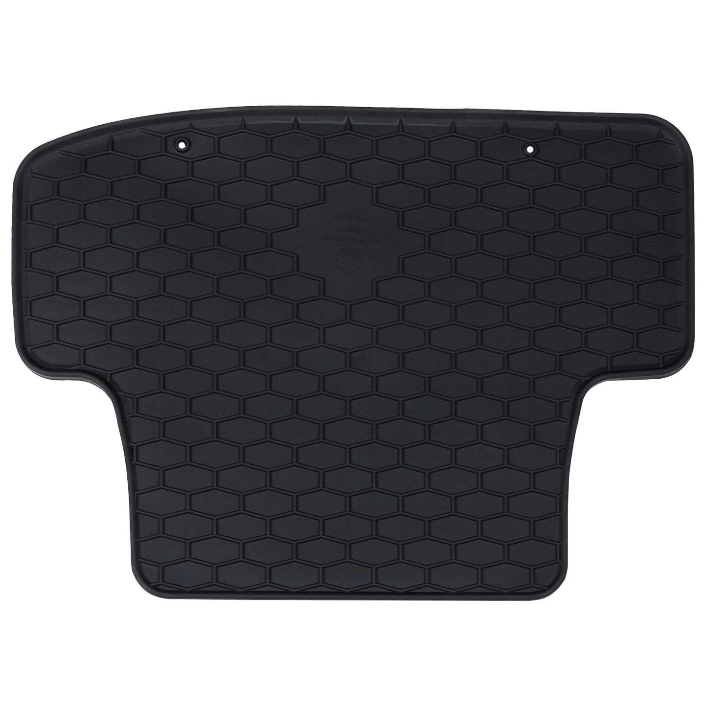 Autofußmatte 4 pcs Schwarz geeignet für AUDI Q2 Gummi