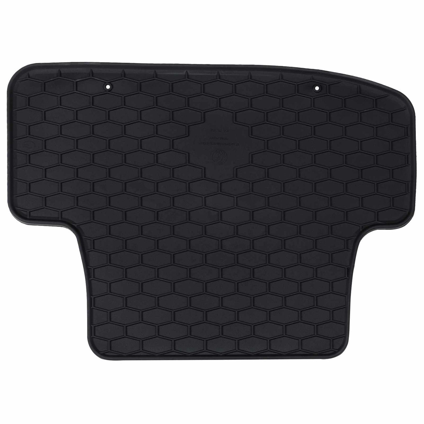 Autofußmatte 4 pcs Schwarz geeignet für AUDI Q2 Gummi
