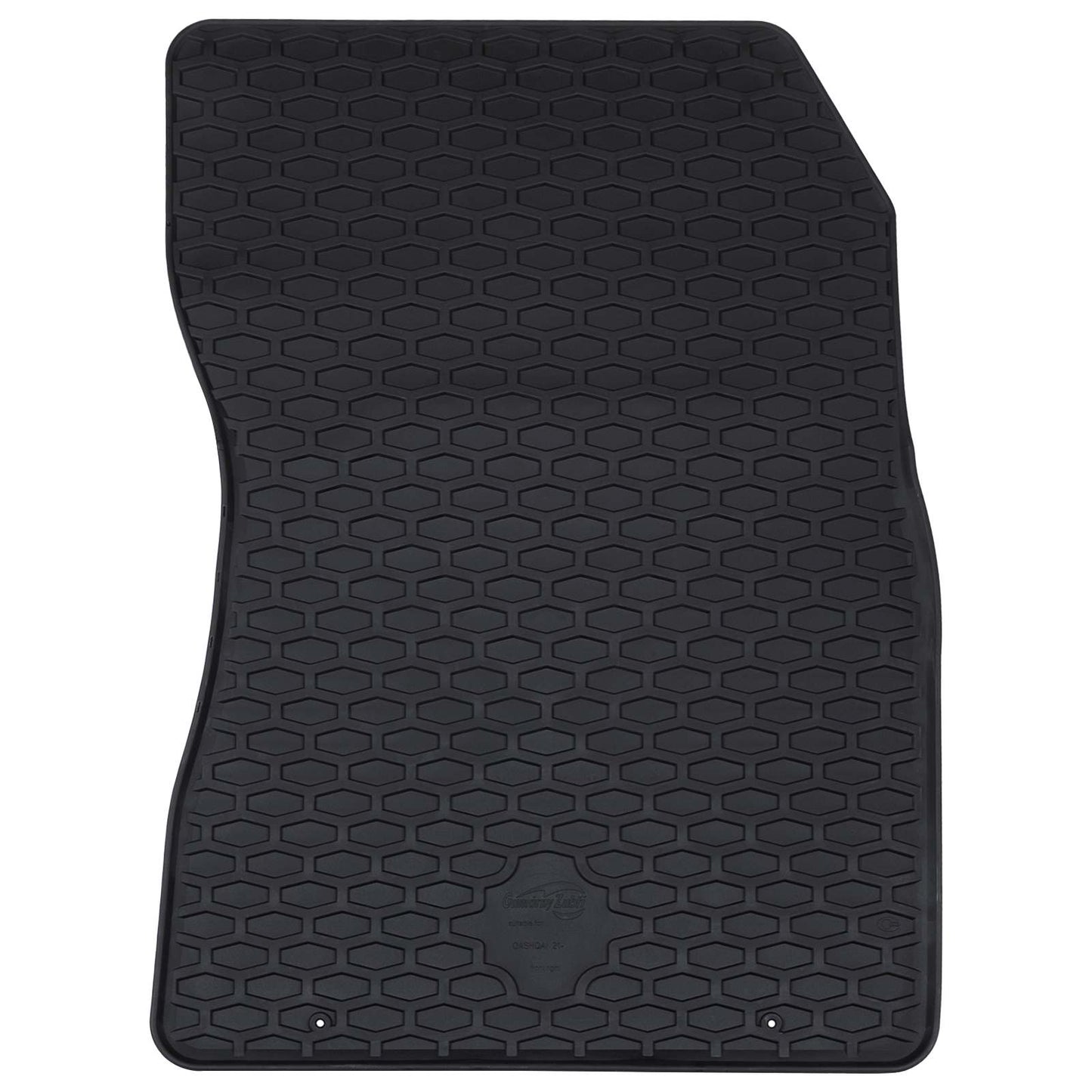 Autofußmatte 4 pcs Schwarz geeignet für Nissan QASHQAI TPE