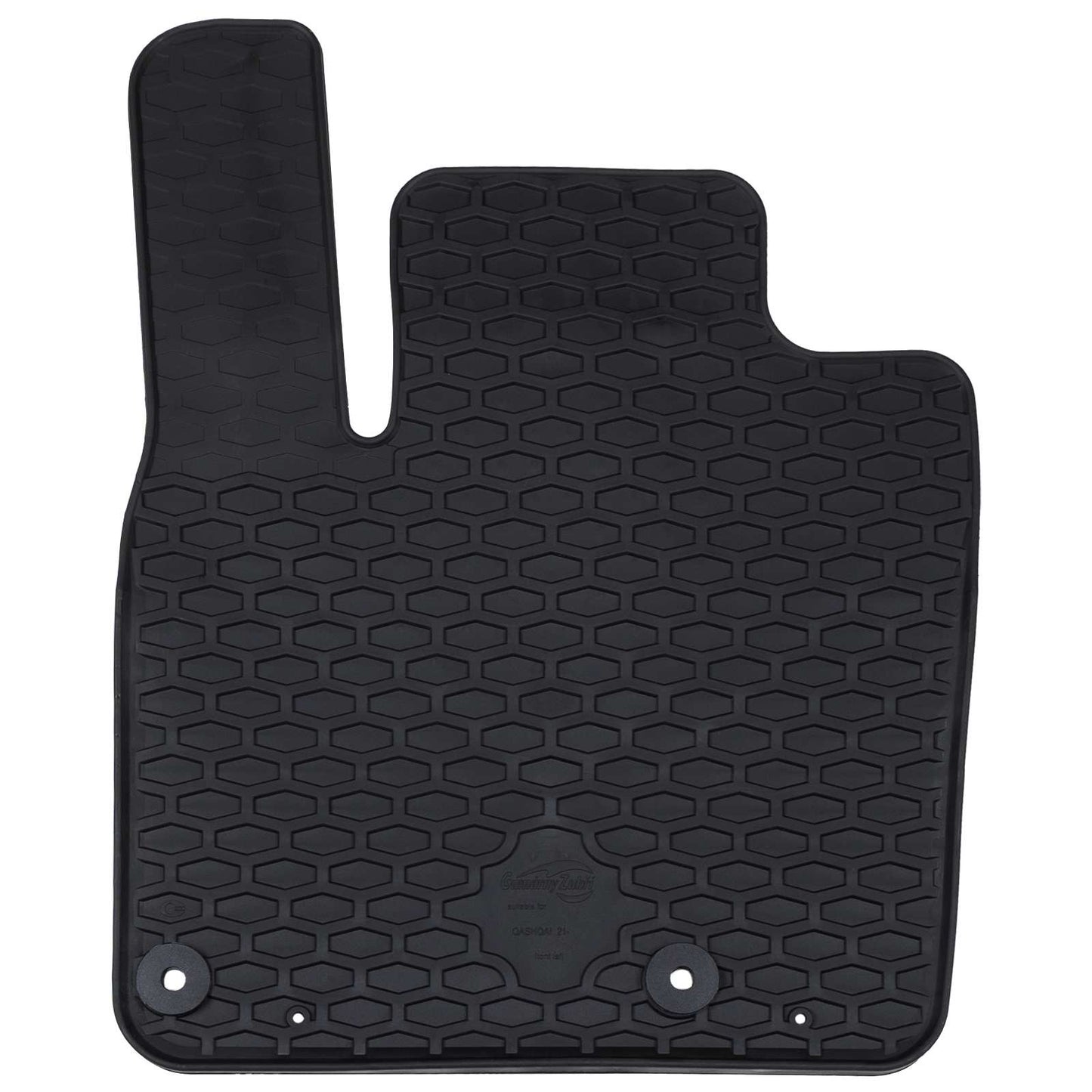 Autofußmatte 4 pcs Schwarz geeignet für Nissan QASHQAI TPE