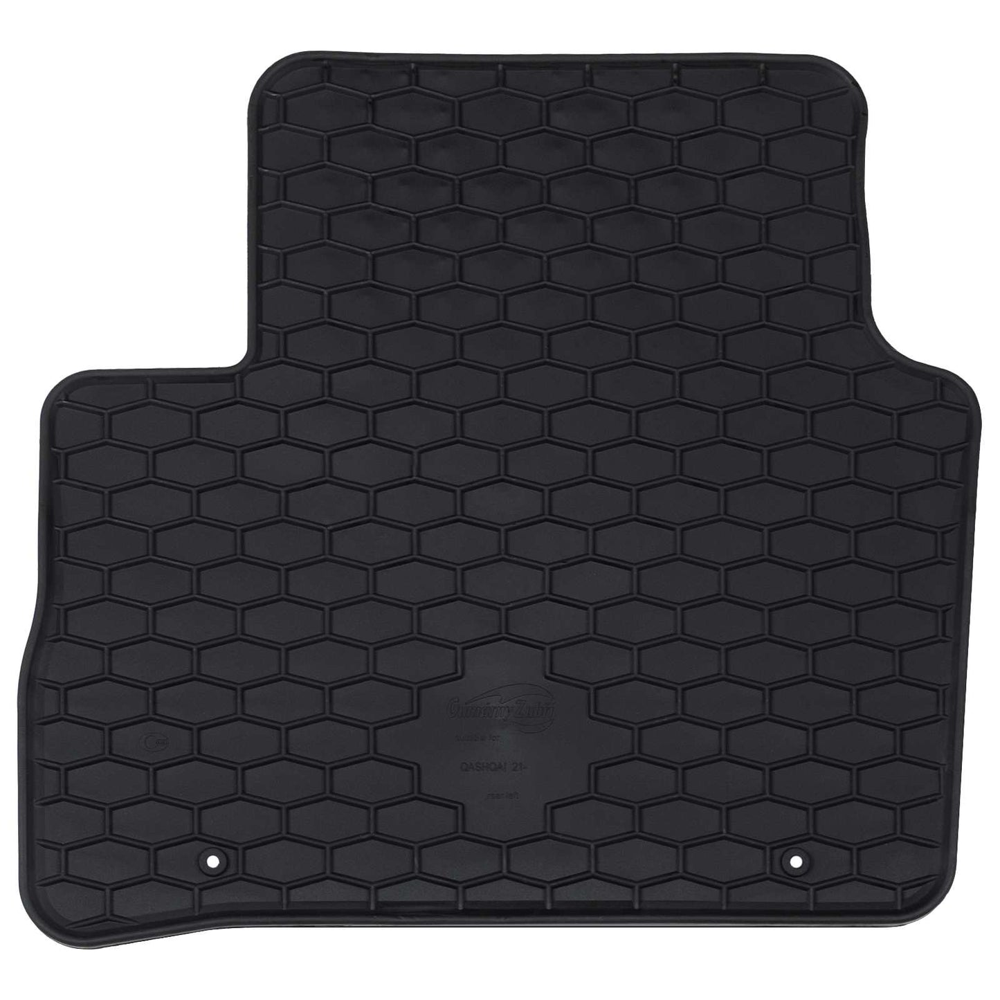 Autofußmatte 4 pcs Schwarz geeignet für Nissan QASHQAI TPE