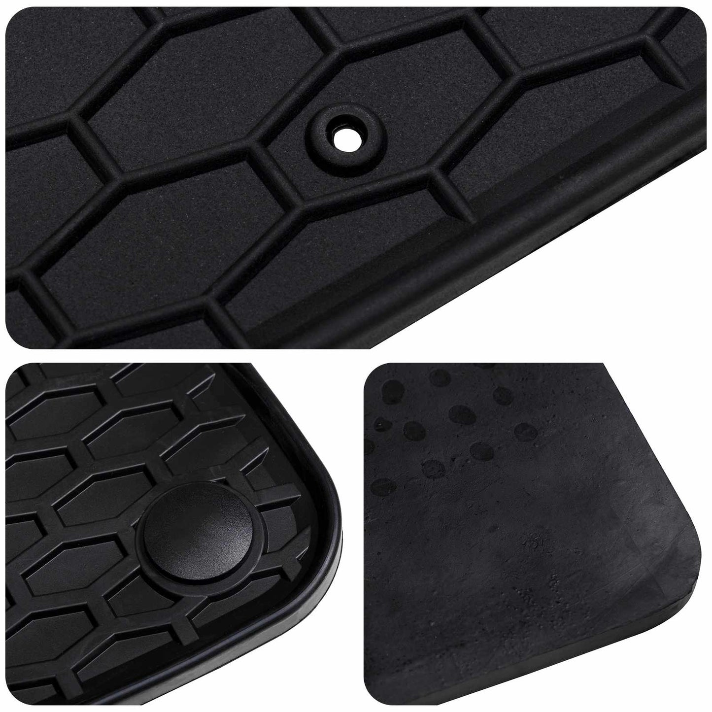 Car Floor Mats 4 pcs Black suitable for GLC 2023- TPE