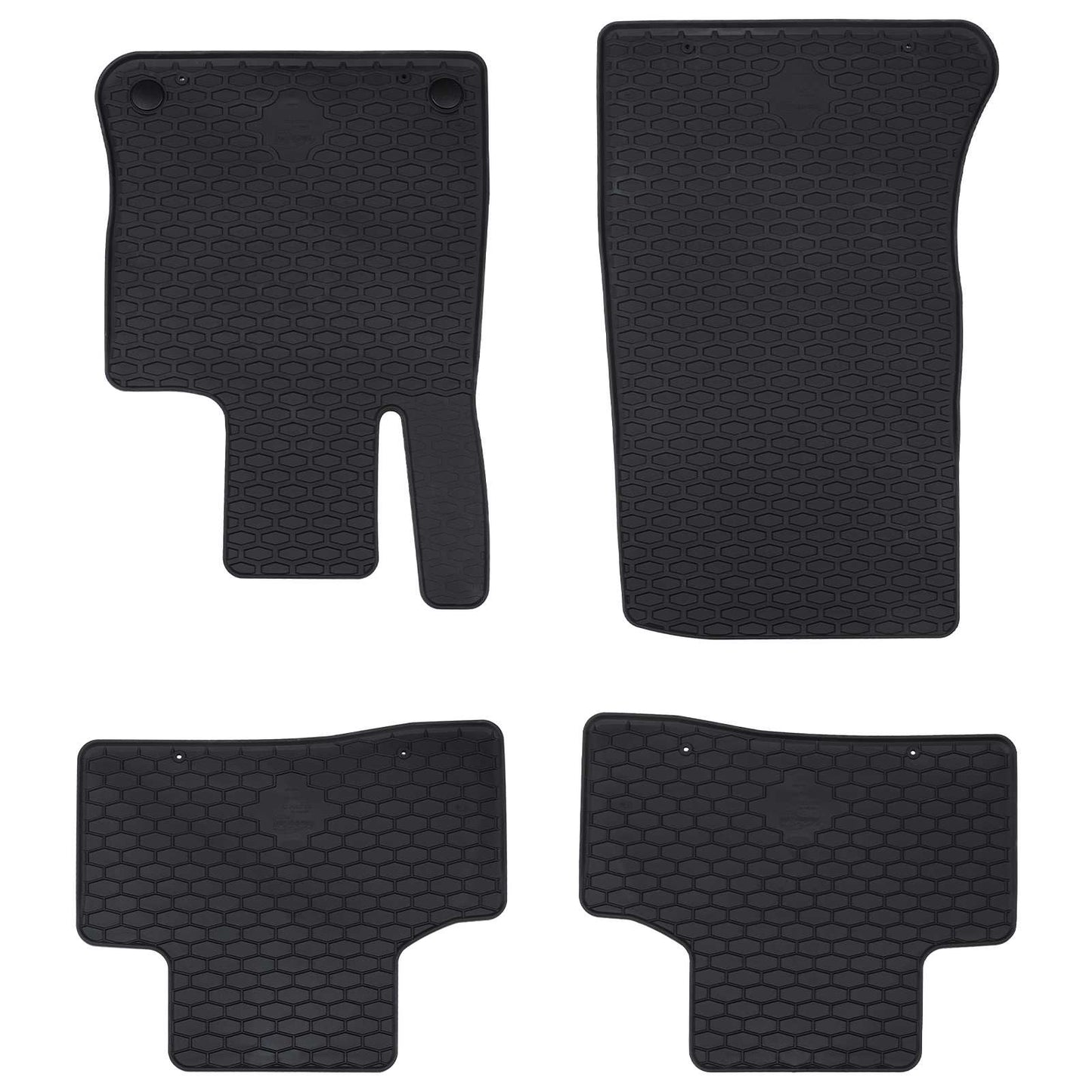 Car Floor Mats 4 pcs Black suitable for GLC 2023- TPE