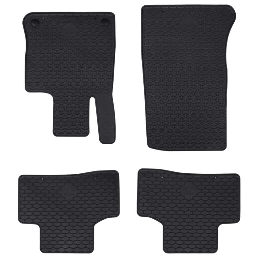 Autofußmatte 4 pcs Schwarz geeignet für GLC 2023- TPE