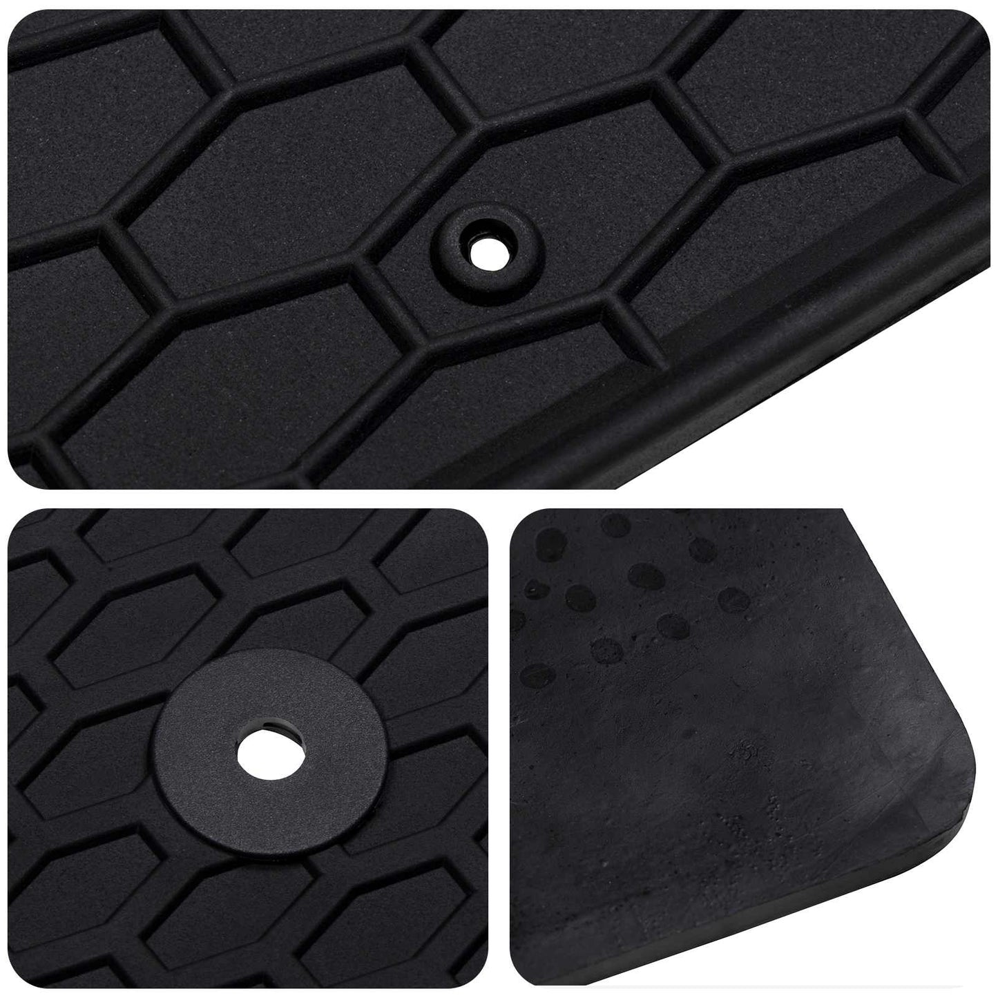 Car floor mats 4 pcs Black suitable for C4, C4X, 2008 TPE