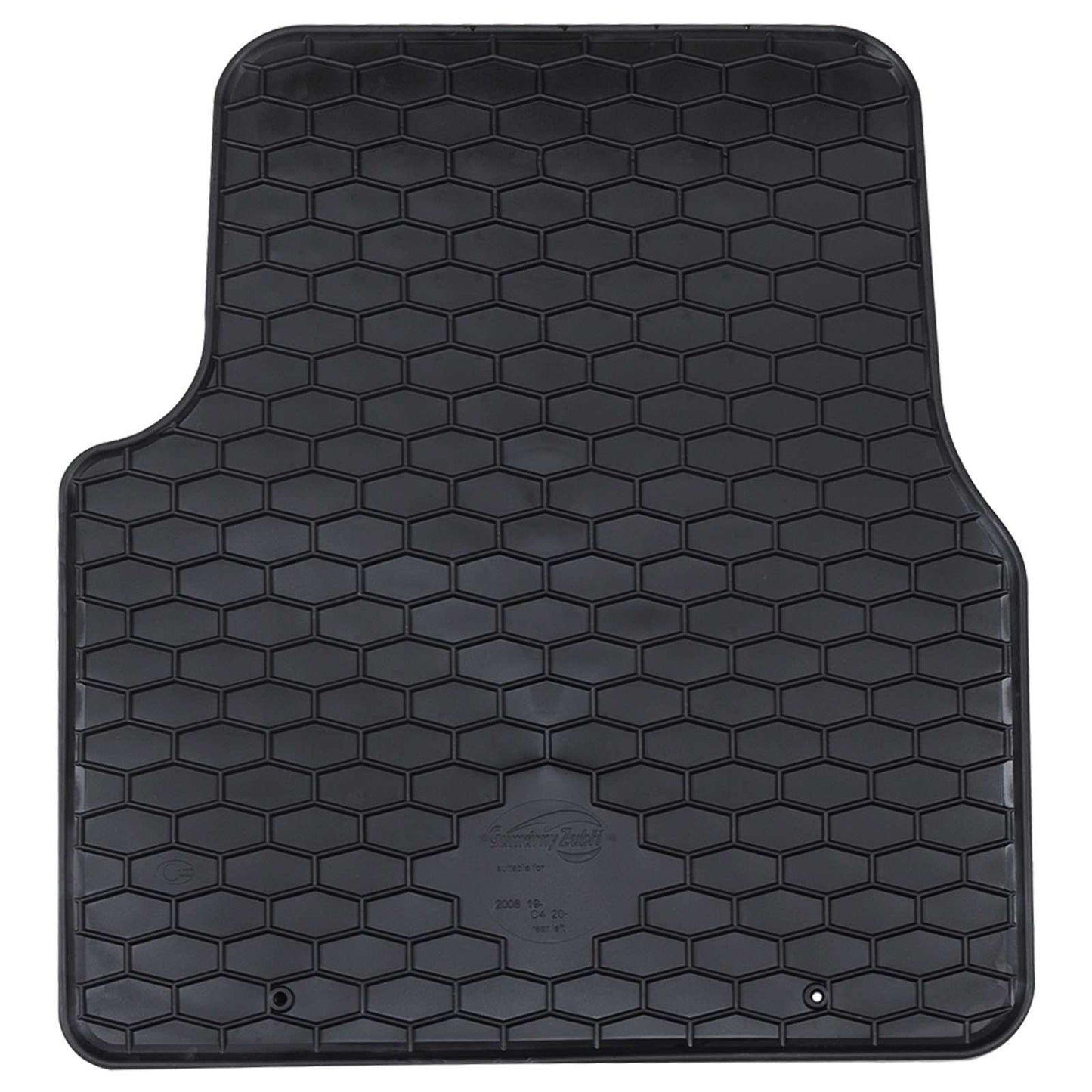 Car floor mats 4 pcs Black suitable for C4, C4X, 2008 TPE
