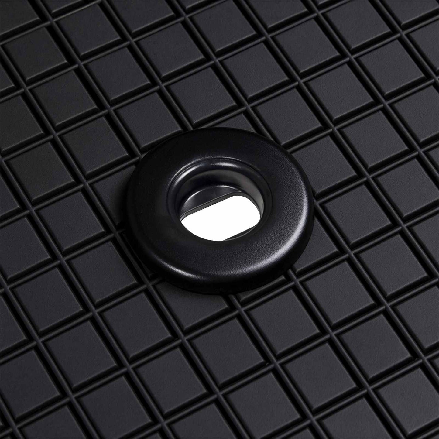 Autofußmatte 4 pcs Schwarz geeignet für VW POLO 10 / 01-09 NS