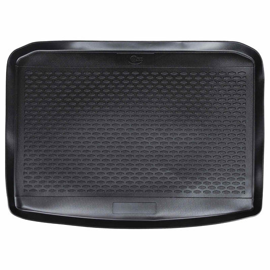 Tapis de coffre noir compatible avec ŠKODA KAROQ-dolní TPE