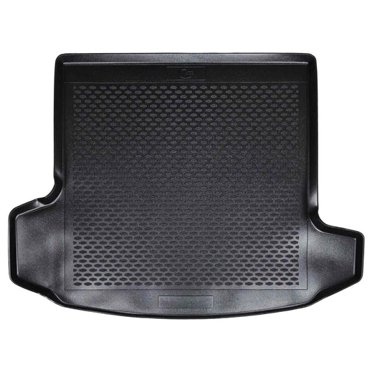 Tapis de coffre noir en TPE