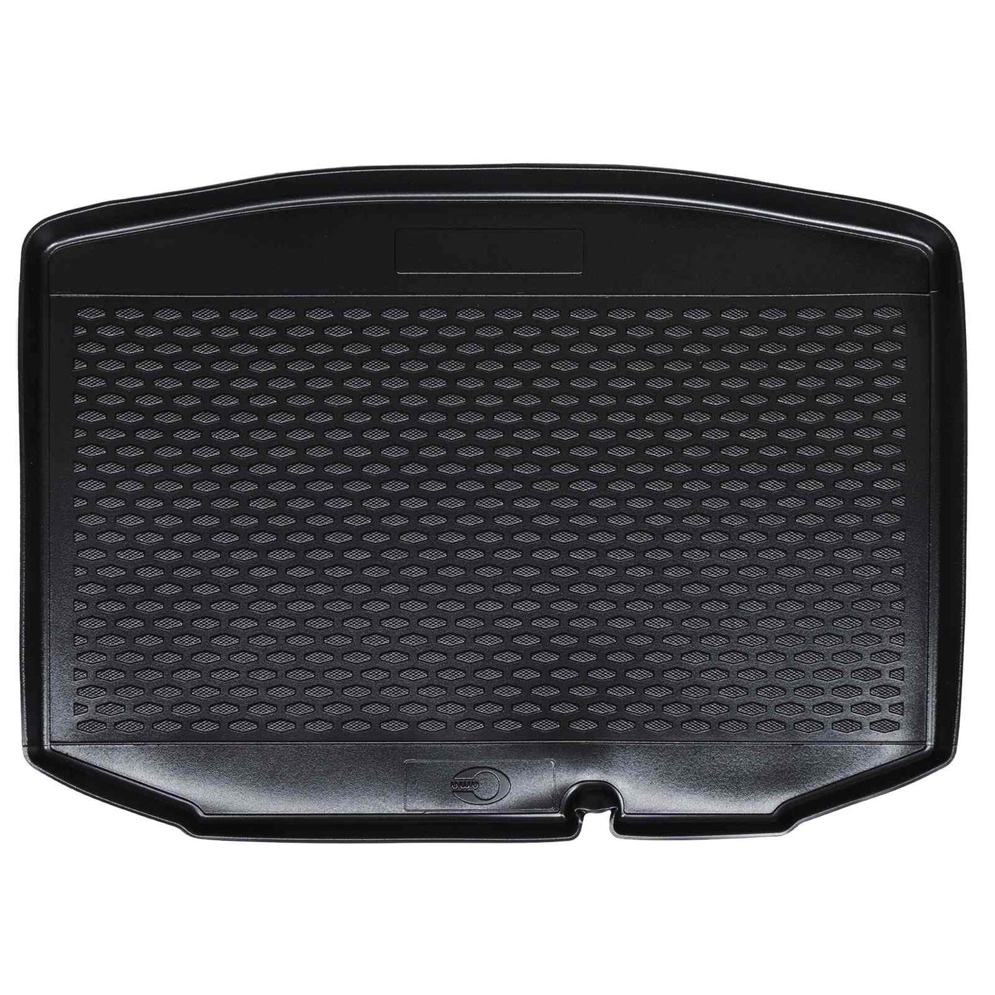 Kofferraummatte Schwarz geeignet für ŠKODA FABIA II HB TPE