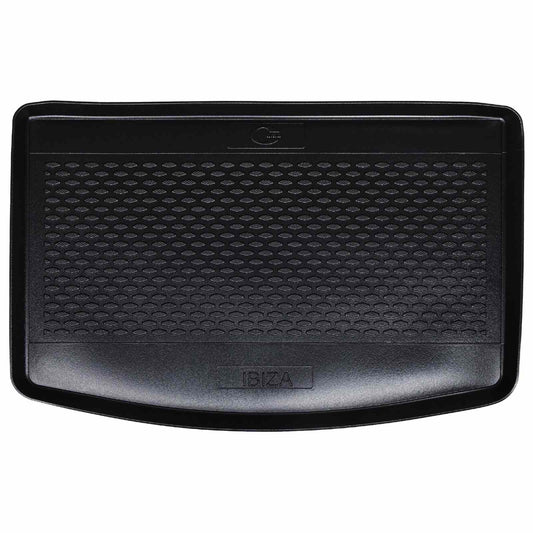 Tapis de coffre noir Siège IBIZA étage supérieur caoutchouc