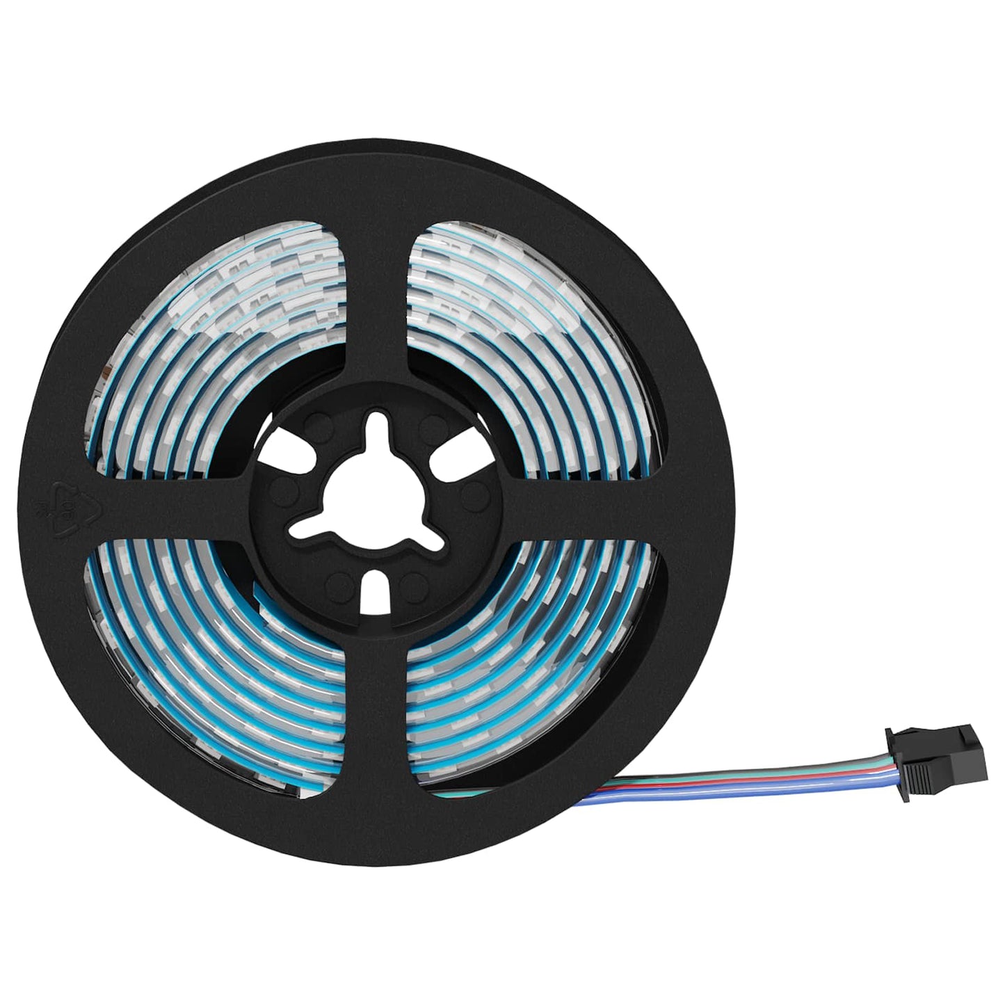 Bandes LED 2 pcs Noir et Transparent 1700 mm