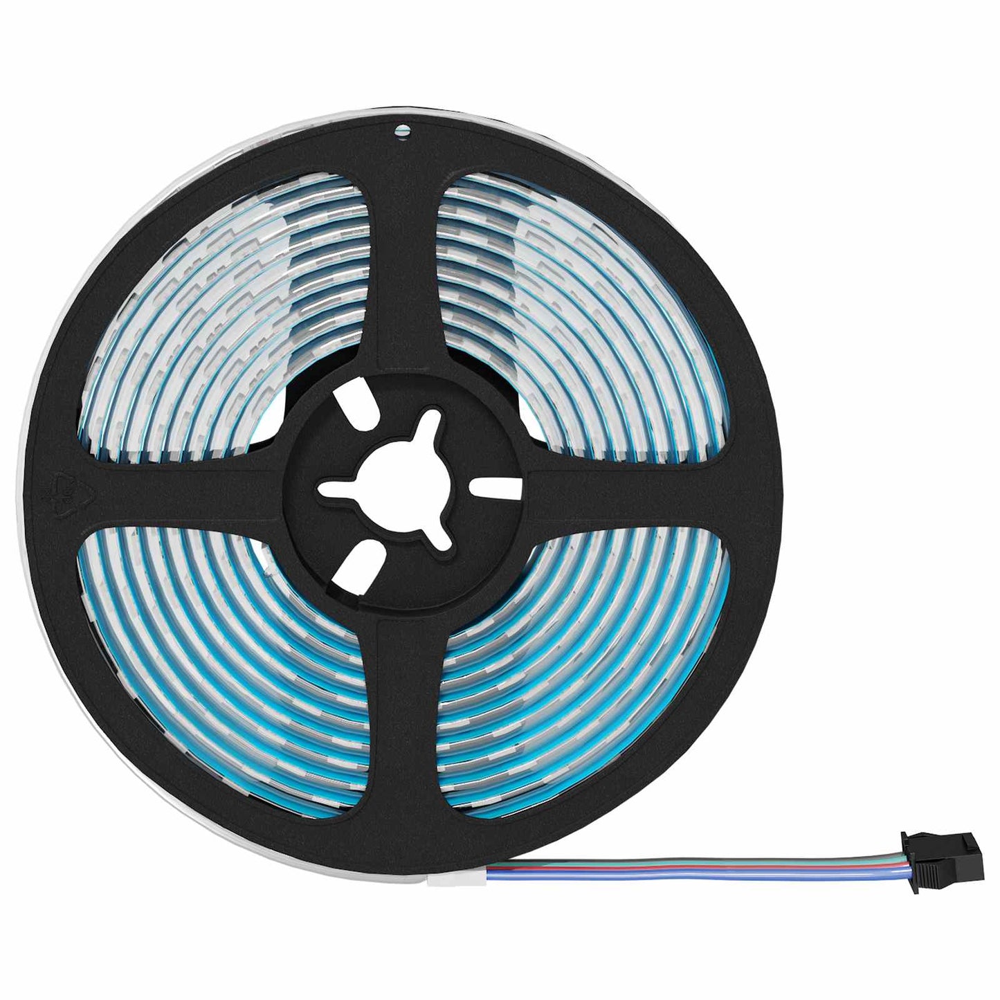 LED Streifen 2 pcs Schwarz und Transparent 4000 mm