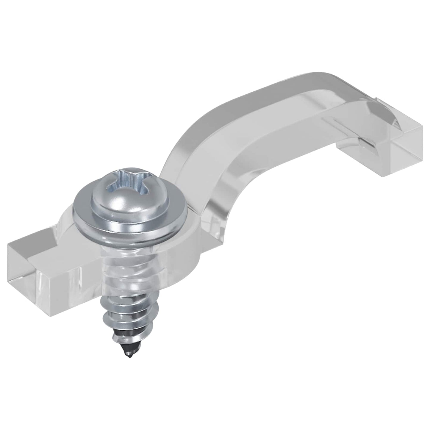 Bande LED 2 pcs Noir et Transparent 4700 mm