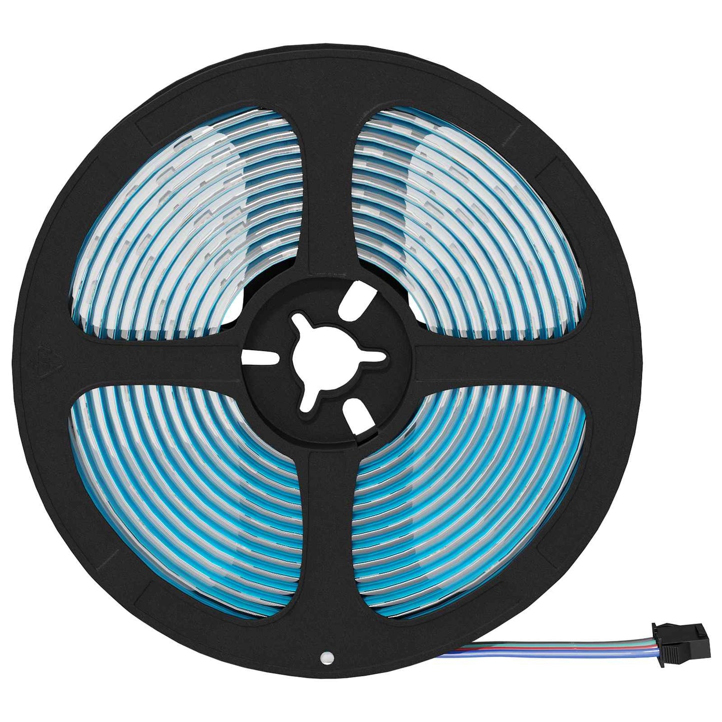Bande LED 2 pcs Noir et Transparent 4700 mm