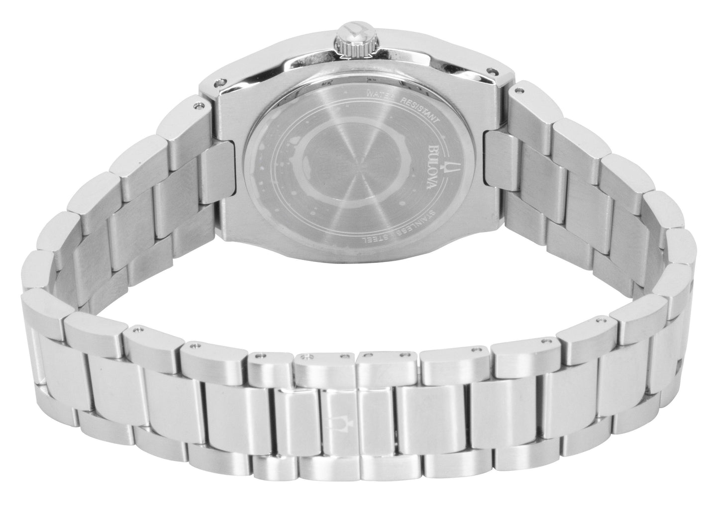Bulova Surveyor Diamond Edelstahl Mother Of Pearl Quarz 96R245 Damenuhr