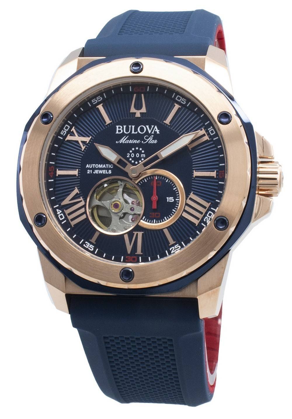 Bulova Marine Star 98A227 Automatik 200M Herrenuhr