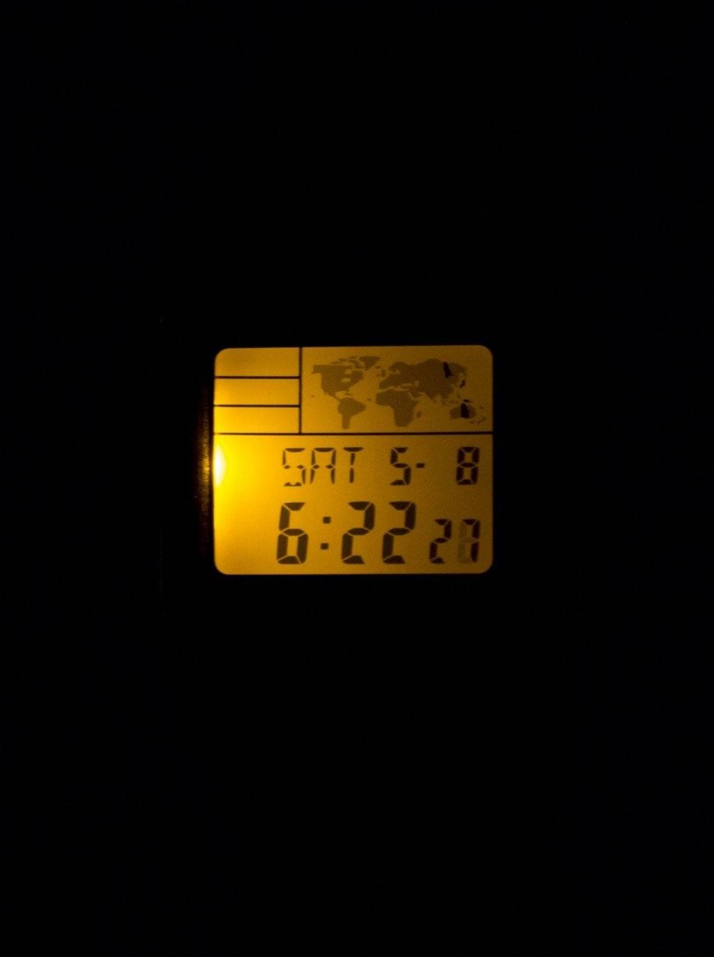 Casio Alarm Weltzeit Digital A500WGA-9DF Herrenuhr