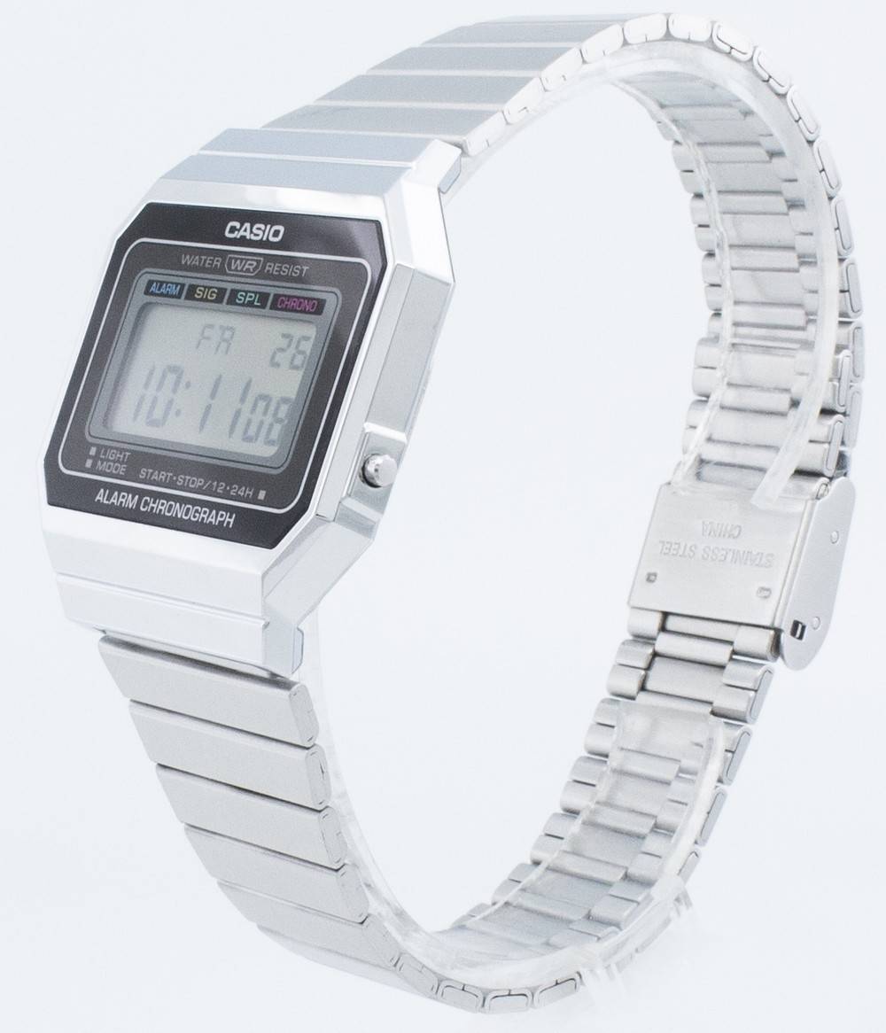Casio Youth Digital A700W-1A A700W-1 Alarm Quarz Herrenuhr
