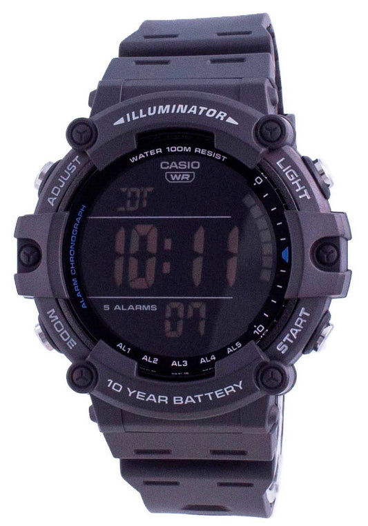 Casio Youth Illuminator Digital AE-1500WH-8B AE1500WH-8B 100M Herrenuhr