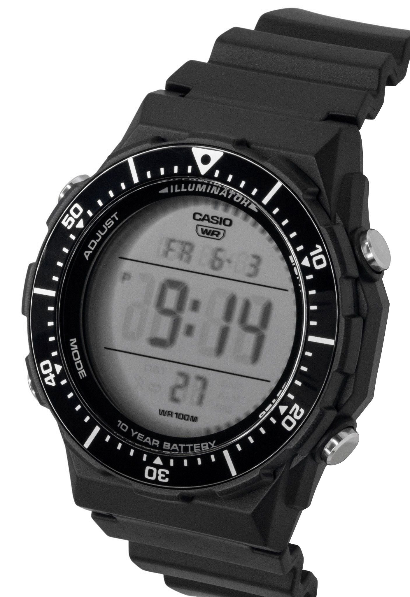 Casio Multifunctional Digital Resin Strap Quarz AE-1700H-1AV 100M Herrenuhr
