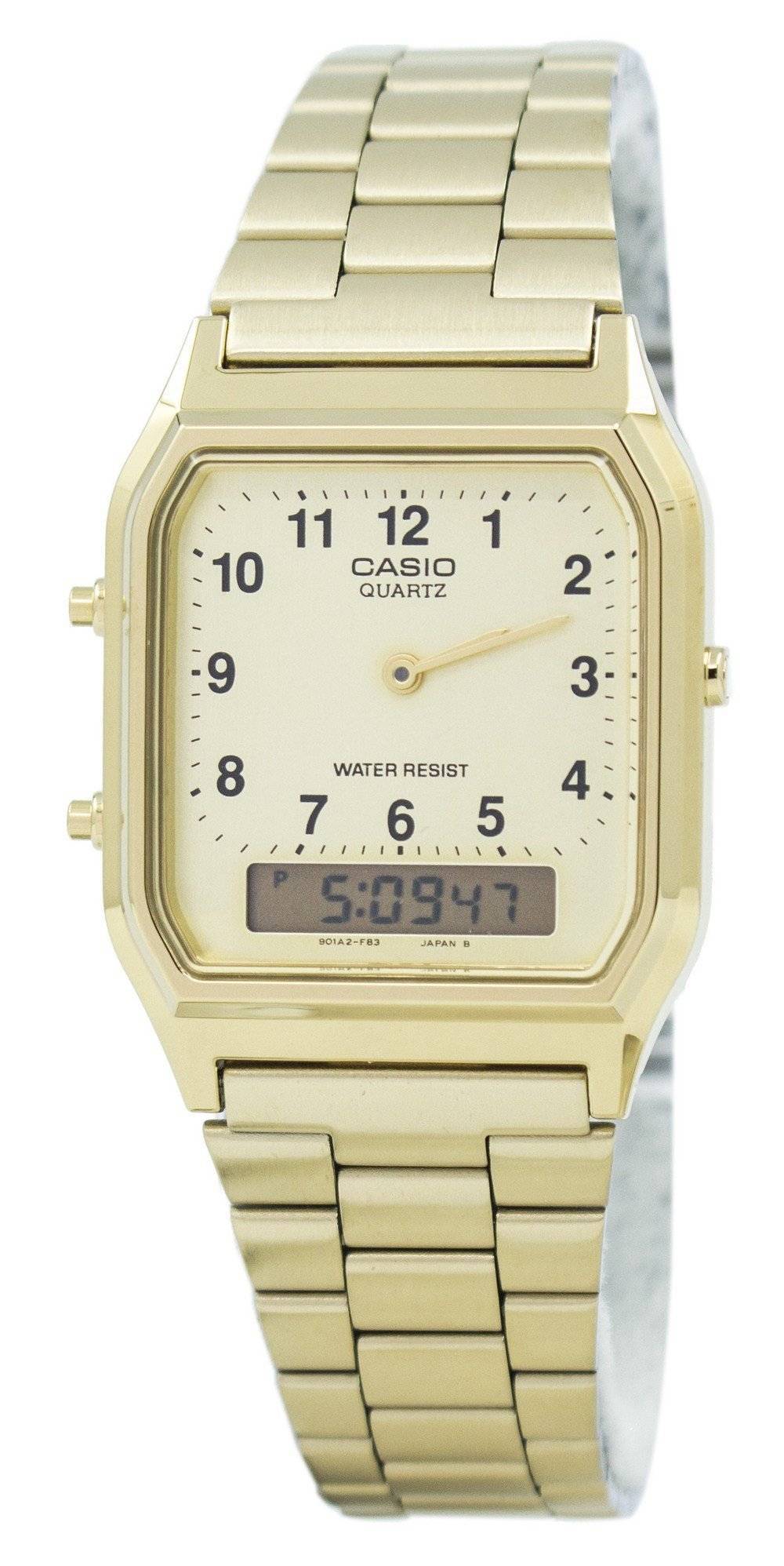 Casio Quarz Analog-Digital AQ-230GA-9B AQ230GA-9B Herrenuhr