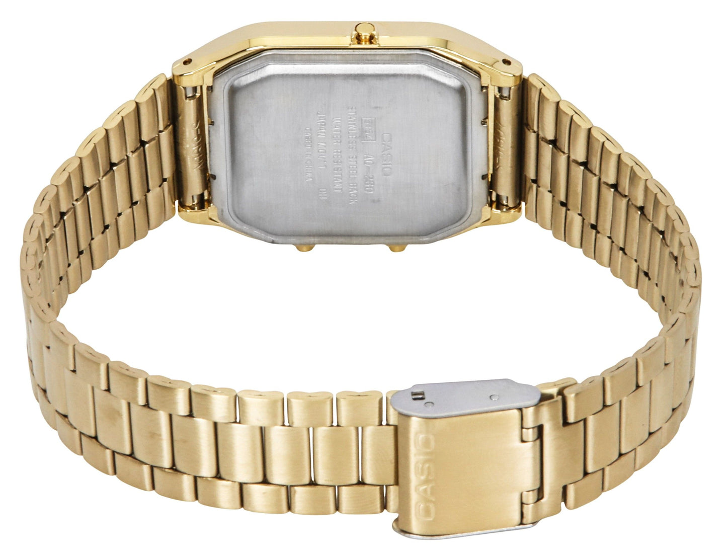 Casio Quarz Analog Digital Goldfarben AQ-230GA-9DMQ AQ230GA-9DMQ Herrenuhr