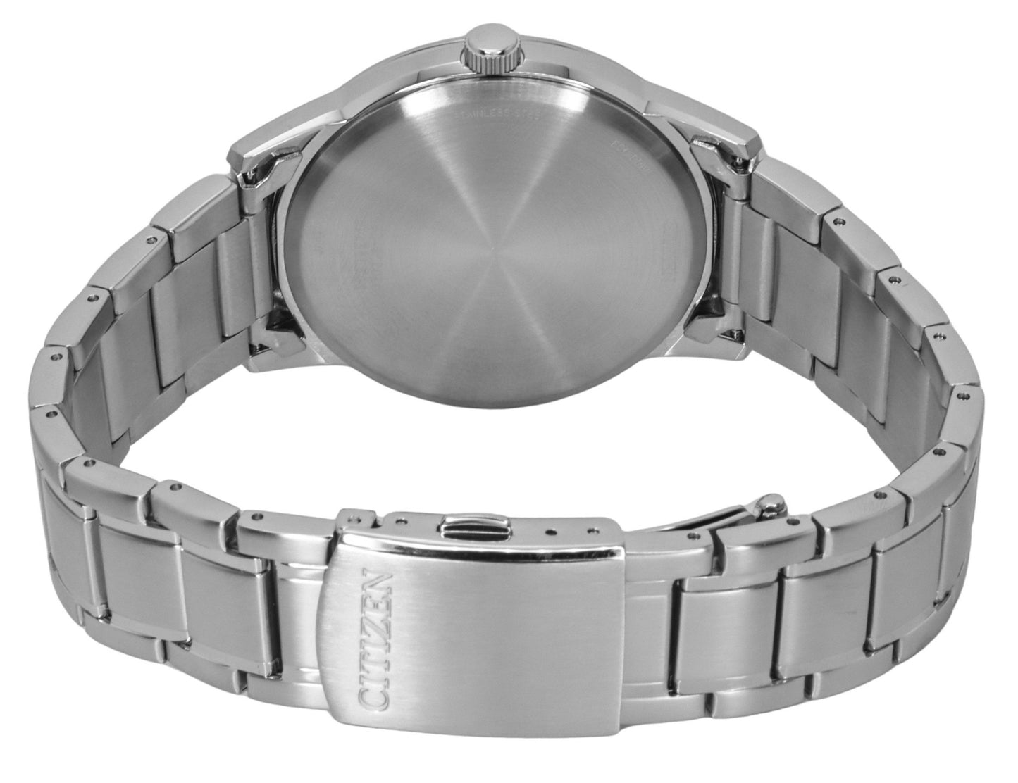 Citizen Eco-Drive Edelstahl White Dial AW0100-86B Herrenuhr