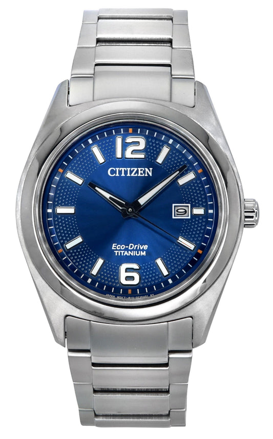 Citizen Super Titanium Blaues Zifferblatt Eco-Drive AW1641-81L Herrenuhr