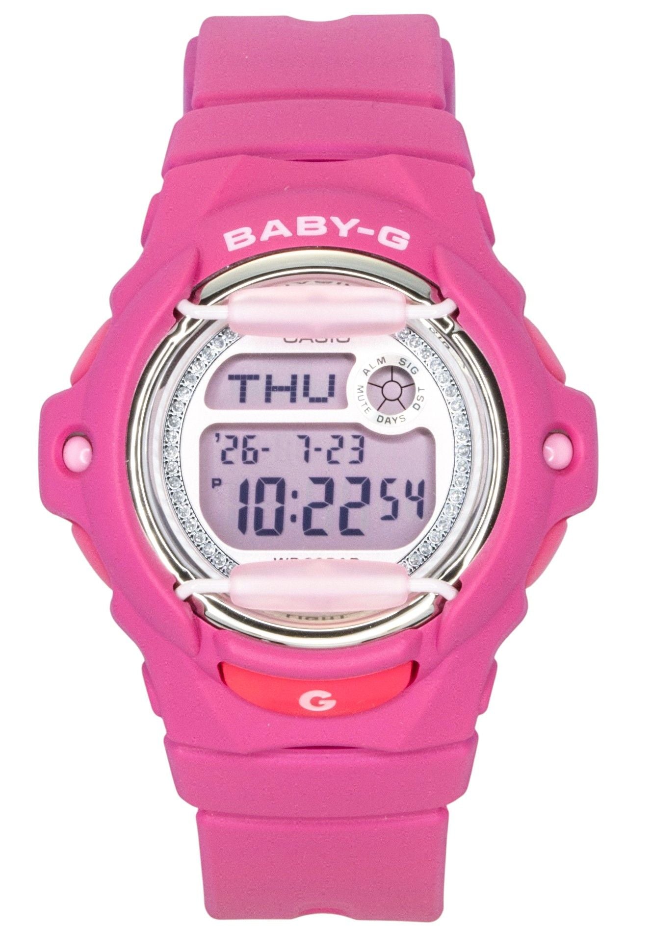 Casio Baby-G Digital Resin Strap Quarz BG-169KB-4B1 200M Damenuhr