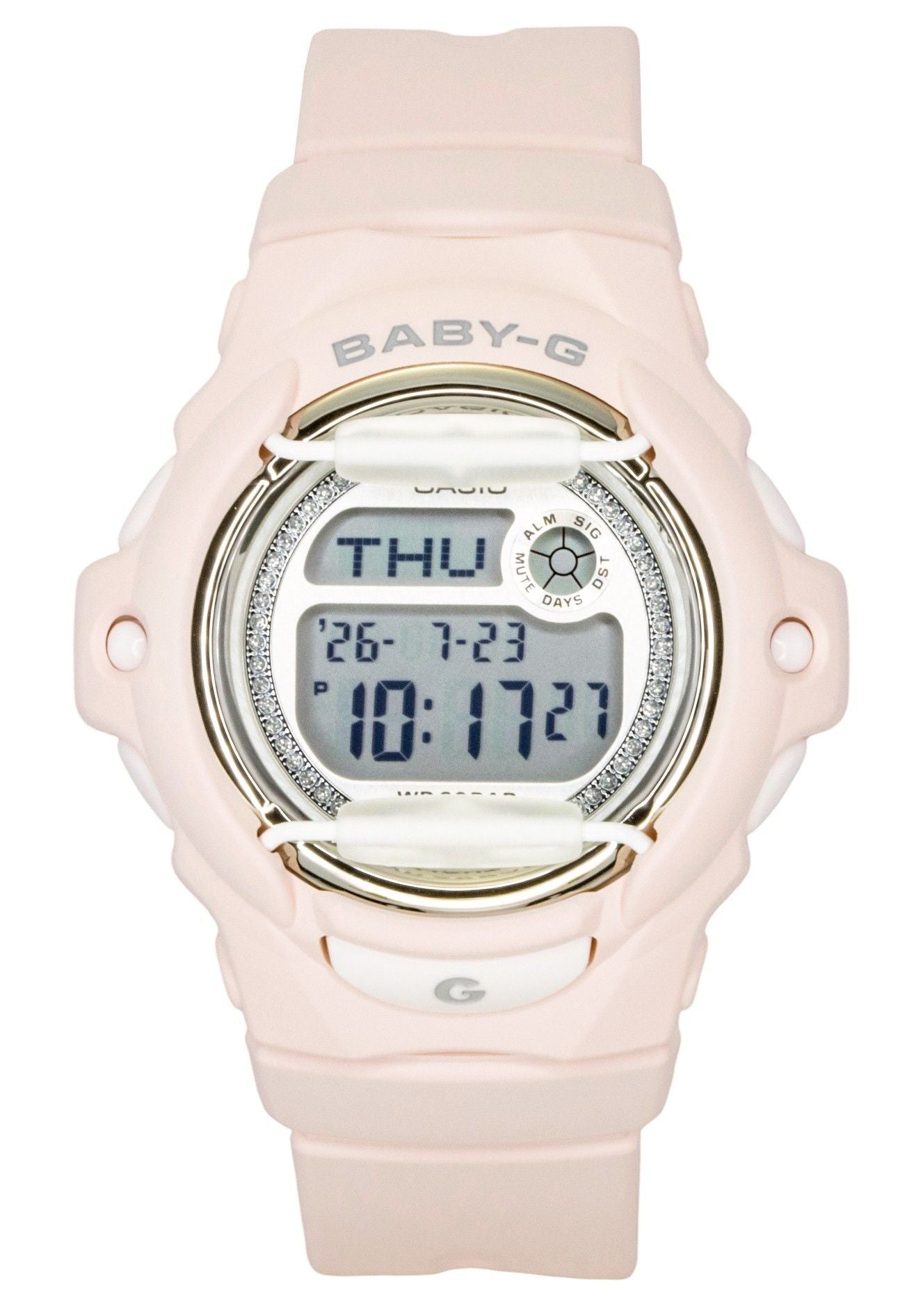 Casio Baby-G Digital Resin Strap Quarz BG-169KB-4 200M Damenuhr
