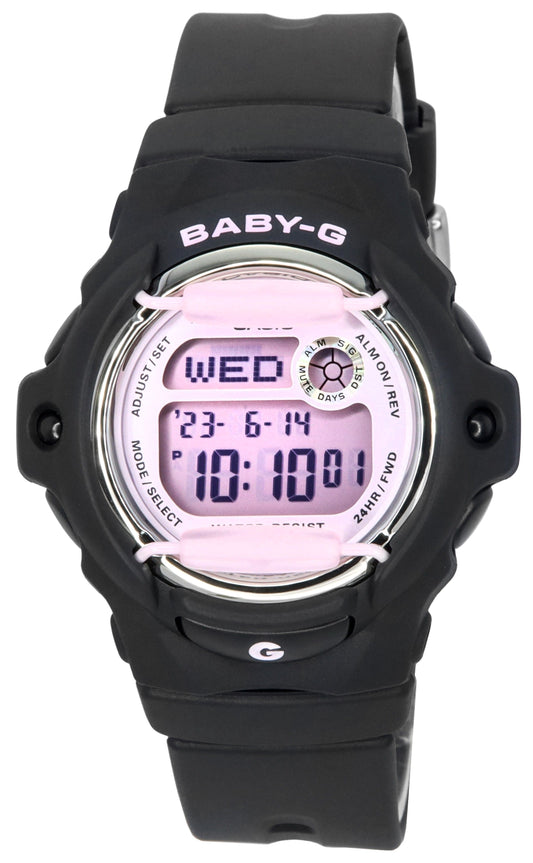 Casio Baby-G Digital Resin Strap Pink Dial Quarz BG-169U-1C 200M Damenuhr