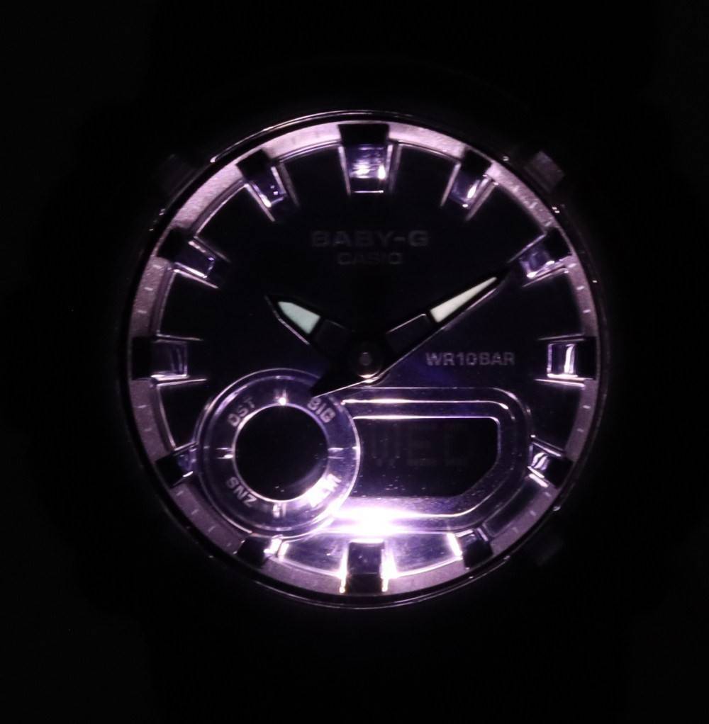 Casio Baby-G Weltzeit Analog Digital BGA-280-1A BGA280-1 100M Damenuhr