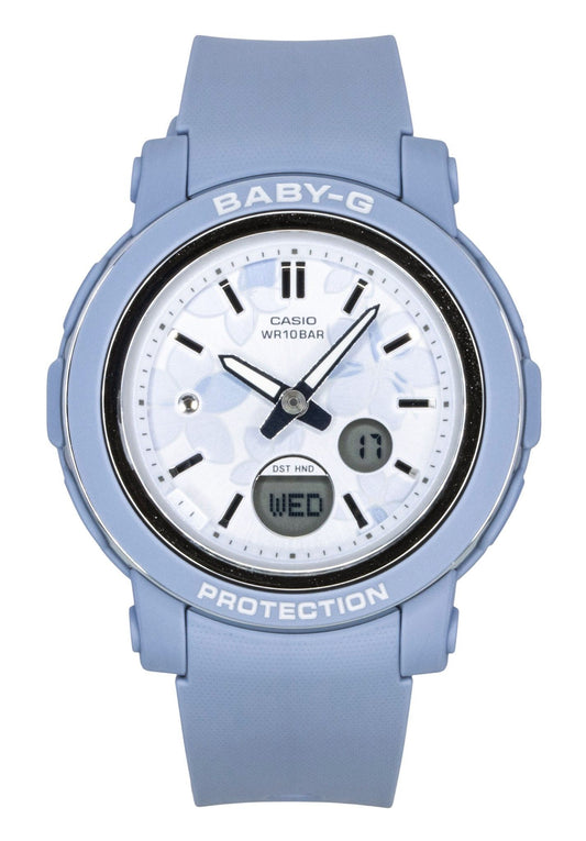 Casio Baby-G Analog Digital Resin Strap Multicolor Dial Quarz BGA-290FL-2A 100M Damenuhr