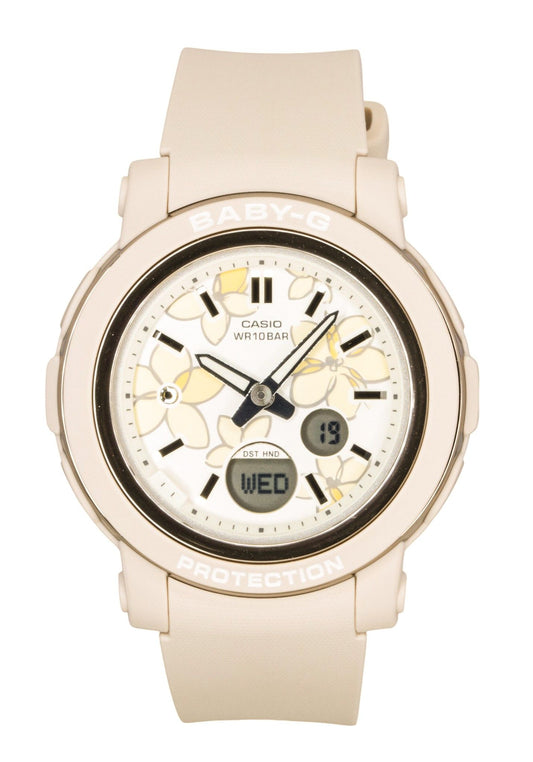 Casio Baby-G Analog Digital Resin Strap Multicolor Dial Quarz BGA-290FL-4A 100M Damenuhr