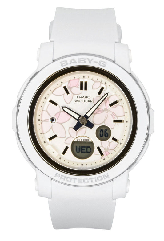 Casio Baby-G Analog Digital Resin Strap Multicolor Dial Quarz BGA-290FL-7A 100M Damenuhr