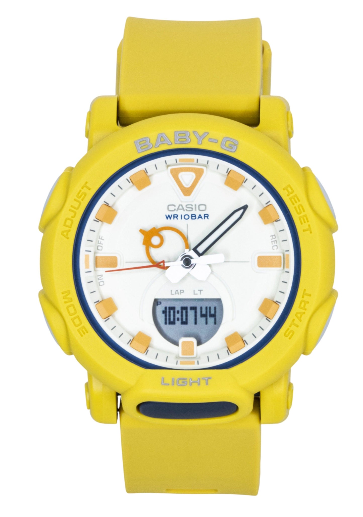 Casio Baby-G Analog Digital Resin Strap White Dial Quarz BGA-310RP-9A 100M Damenuhr
