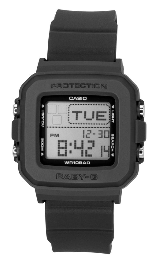 Casio Baby-G Plus Digital Resin Strap Quarz BGD-10KH-2C 100M Damenuhr With Special Holder