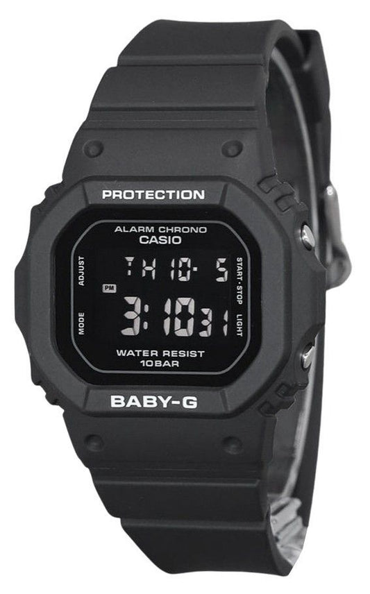 Casio Baby-G Digital Black Resin Strap Quarz BGD-565U-1 100M Damenuhr