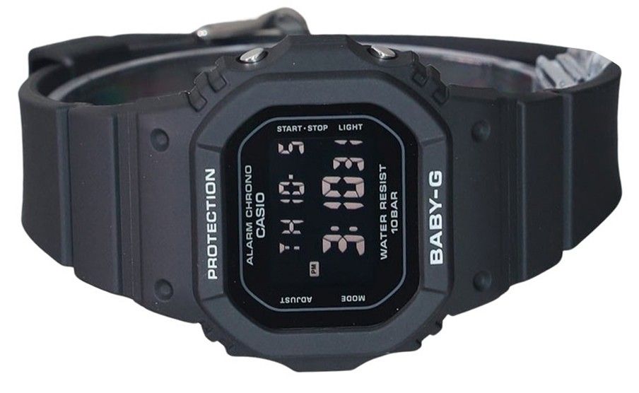 Casio Baby-G Digital Black Resin Strap Quarz BGD-565U-1 100M Damenuhr