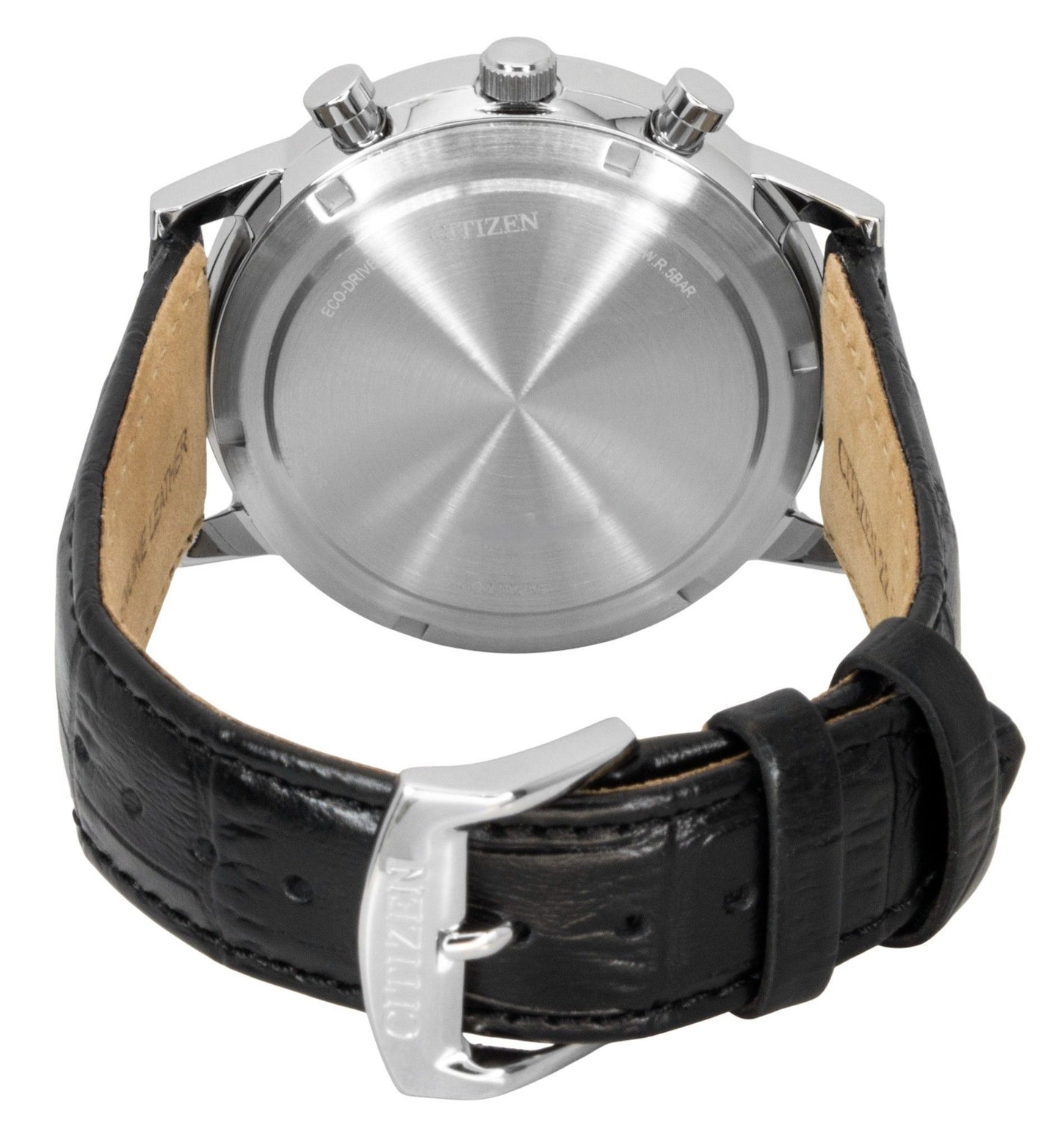 Citizen Eco-Drive Chronograph Lederarmband White Dial CA4630-02A Herrenuhr
