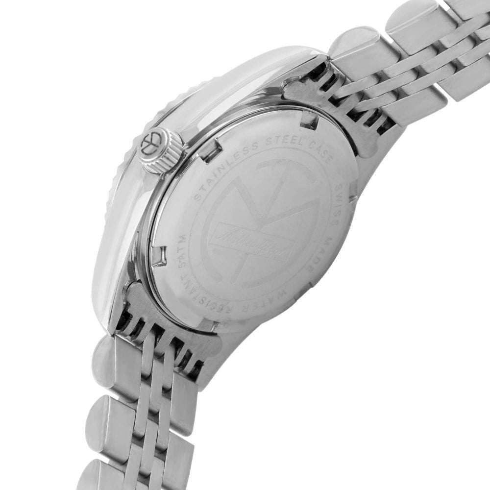 Mathey-Tissot Mathy II Edelstahl White Dial Quarz D710AI Damenuhr