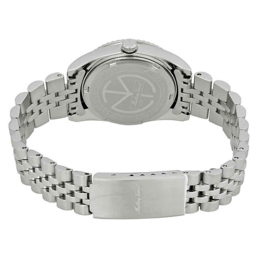 Mathey-Tissot Mathy III Edelstahl Silberfarbenes Zifferblatt Quarz D810AI Damenuhr